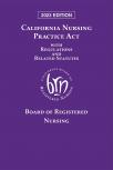 California Nursing Practice Act with Regulations and Related Statutes cover