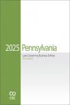 CSC Pennsylvania Laws Governing Business Entities Annotated cover