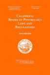 California Board of Psychology Laws and Regulations cover