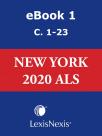 New York CLS Advance Legislative Service cover