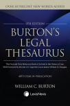 Burton's Legal Thesaurus cover