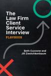 The Law Firm Client Service Interview Playbook cover