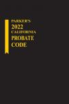 Parker's California Probate Code cover