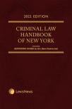 Criminal Law Handbook of New York cover