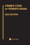 Crimes Code of Pennsylvania cover