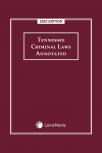 Tennessee Criminal Laws Annotated cover