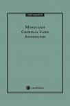 Maryland Criminal Laws Annotated cover