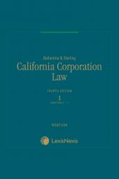 Ballantine & Sterling California Corporation Law cover