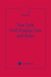 New York Civil Practice Law and Rules (Redbook) cover