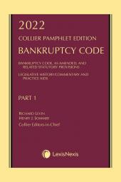 Collier Pamphlet Edition Part 1 (Bankruptcy Code) cover