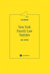 New York Family Law (Yellowbook) cover