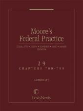 Moore's Federal Practice, Volume 29-Admiralty cover