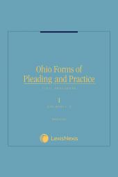 Ohio Forms of Pleading and Practice cover