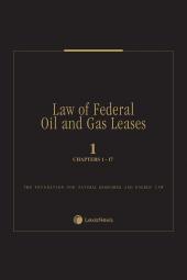 Law of Federal Oil and Gas Leases cover