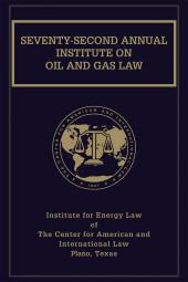 Proceedings of the Institute on Oil and Gas Law with Index Volume cover