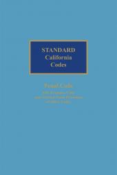 Matthew Bender Standard California Codes: Penal Code with Evidence Code cover