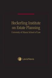 57th Annual Heckerling Institute on Estate Planning with Index cover