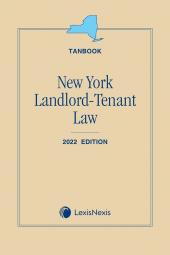 New York Landlord-Tenant Law (Tanbook) cover