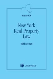 New York Real Property Law (Bluebook) cover