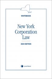 New York Corporation Law (Whitebook) cover