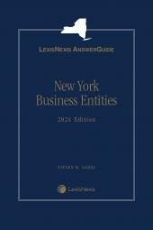 LexisNexis AnswerGuide New York Business Entities cover