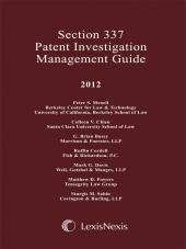 Section 337 Patent Investigation Management Guide cover