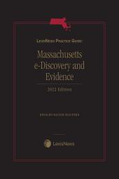 LexisNexis Practice Guide: Massachusetts eDiscovery and Evidence cover