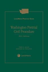 LexisNexis Practice Guide: Washington Pretrial Civil Procedure cover