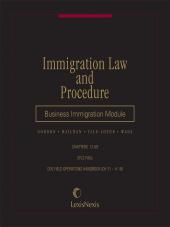 Immigration Law and Procedure: Business Immigration Module cover