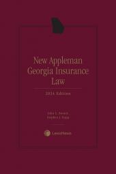 New Appleman Georgia Insurance Law cover