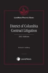 LexisNexis Practice Guide: District of Columbia Contract Litigation cover
