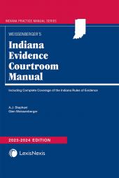 Indiana Evidence Courtroom Manual cover