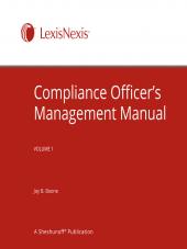 Compliance Officer's Management Manual cover