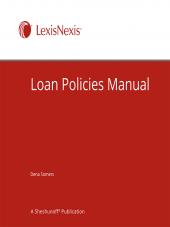 Loan Policies Manual cover