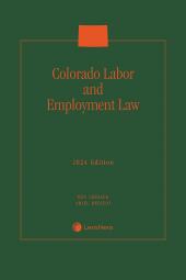 Colorado Labor and Employment Law cover