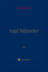 Legal Malpractice cover