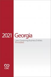 CSC® Georgia Laws Governing Business Entities Annotated cover