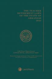 The Teacher Retirement Laws of the State of Arkansas cover