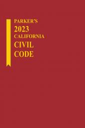 Parker's California Civil Code cover
