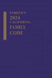 Parker's California Family Code cover