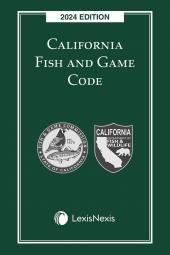 California Fish and Game Code cover