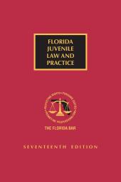 Florida Juvenile Law And Practice cover