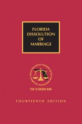 Florida Dissolution of Marriage cover