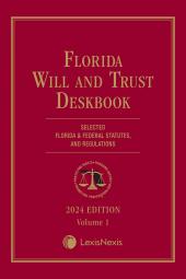 Kane's Florida Will and Trust Deskbook cover