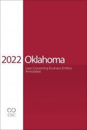 CSC Oklahoma Laws Governing Business Entities Annotated cover
