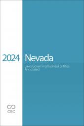 CSC Nevada Laws Governing Business Entities Annotated cover