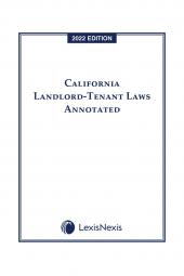 California Landlord-Tenant Laws Annotated cover