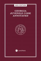 Georgia Juvenile Code Annotated cover