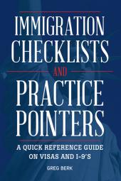 Immigration Checklists and Practice Pointers cover