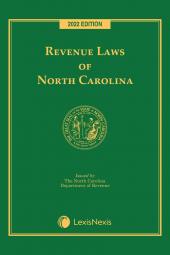 Revenue Laws of North Carolina cover